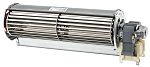 Ventilador centrífugo ebm-papst de 96 x 317 x 83mm, alim 230 V ac, caudal 120m³/h, 33dB, 1100rpm