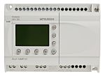 Módulo lógico Mitsubishi Alfa 2, 24 V dc, 8 entradas tipo Analogue, 6 salidas tipo Relé