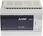 Módulo lógico Mitsubishi FX3G, 12 → 24 Vdc, 24 entradas tipo Disipación, fuente, 16 salidas tipo Relé