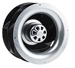 Ventilador centrífugo ebm-papst de 225 (Dia.) 99mm, alim 230 V ac, caudal 1300m³/h, 2860rpm, IP54