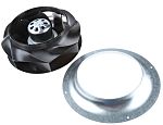 Ventilador centrífugo ebm-papst de 250 (Dia.) x 99mm, alim 230 V ac, caudal 1430m³/h, 2510rpm, IP54