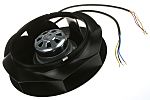 Ventilador centrífugo ebm-papst de 220 (Dia.) x 71mm, alim 230 V ac, caudal 1015m³/h, 2580rpm, IP54