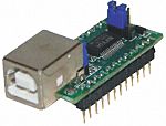 Placa de desarrollo FTDI Chip UM232R