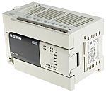Módulo lógico Mitsubishi FX3U, 24 Vdc, 16 entradas tipo Disipación, fuente, 16 salidas tipo Relé