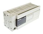 Módulo lógico Mitsubishi FX3U, 24 Vdc, 32 entradas tipo Disipación, fuente, 32 salidas tipo Transistor