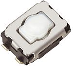 Interruptor táctil tipo Placa de empuje, Natural, contactos SPST 2.1mm