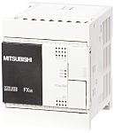 Controlador lógico Mitsubishi FX3S, 12 entradas tipo dc, 8 salidas tipo Relé, Transistor, comunicación Ethernet, ModBus