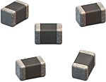 Condensador cerámico multicapa MLCC, Wurth Elektronik, 100pF, ±5%, 25V dc, Montaje en Superficie, NP0 dieléctrico