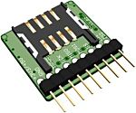 Placa de desconexión Propietario de IQRF Propietario de IQRF, frecuencia 433 MHz, 787 MHz, 868 MHz, 915 MHz, 920 MHz