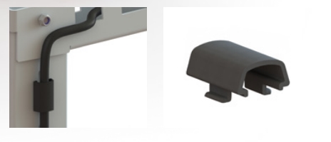 Montajes universales - Clip para cableado